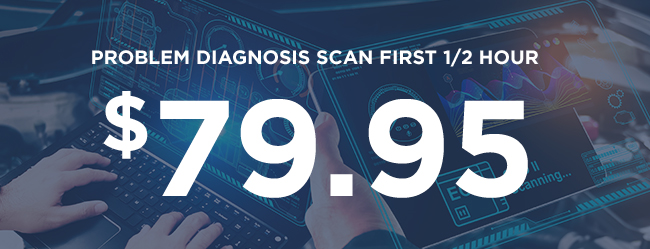 special offer on problem diagnosis scan