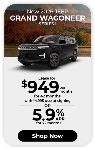 2026 Jeep Grand Wagoneer offer
