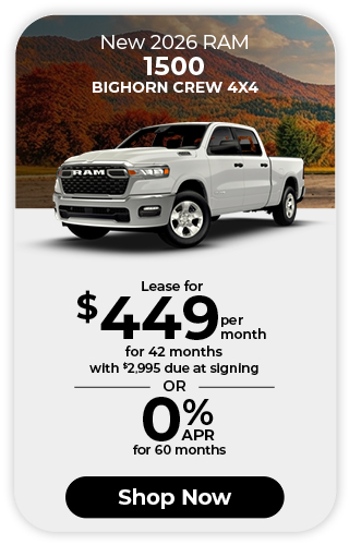 RAM 1500 Big Horn offer