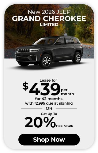 2026 Jeep Grand Cherokee offer