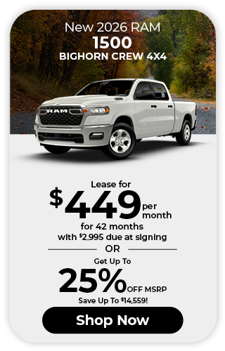RAM 1500 Big Horn offer