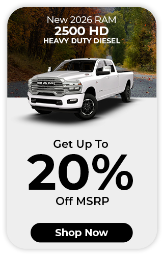 2026 RAM 2500 HD offer