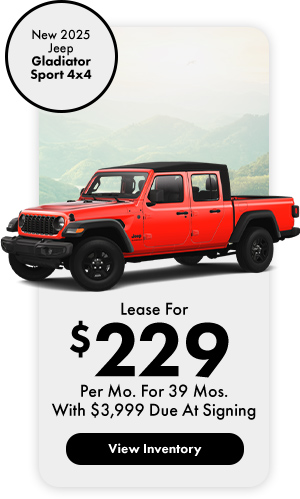 2025 Jeep Gladiator Sport 4X4 offer