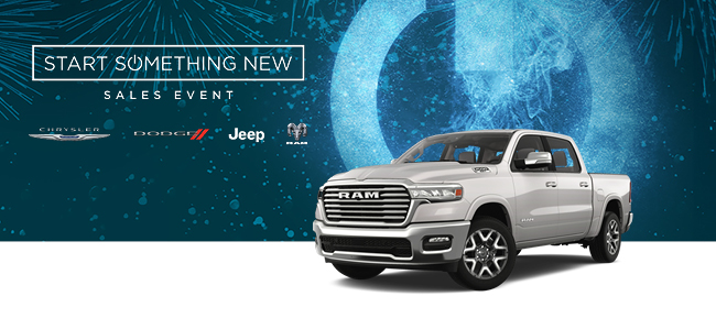 Start something new sales event