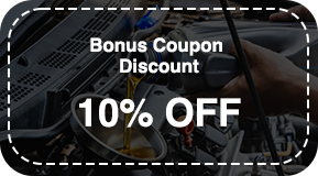 Bonus coupon discount 10 precent off