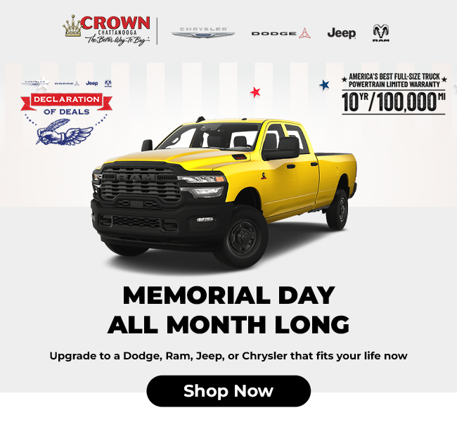 start something new from Crown CDJR Chattanooga