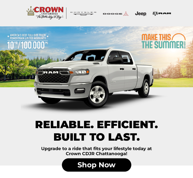 Make this the Summer at Crown CDJR Chattanooga
