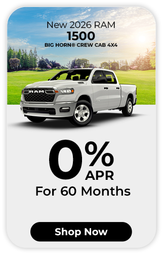 2026 RAM 1500 offer