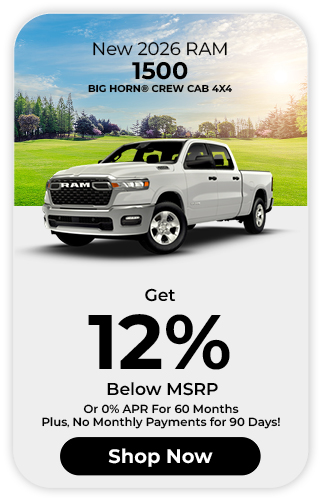 2026 RAM 1500 offer