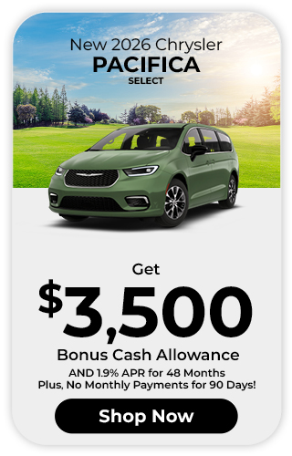 2026 Chrysler Pacifica offer