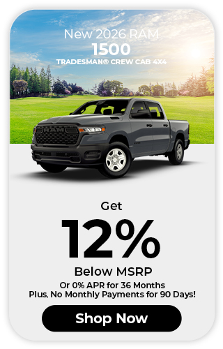 2026 RAM 1500 offer