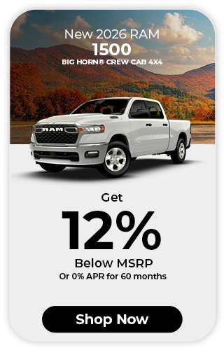 2026 RAM 1500 offer