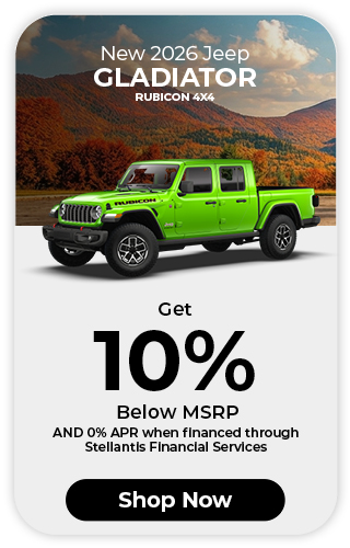 2026 Jeep Gladiator offer