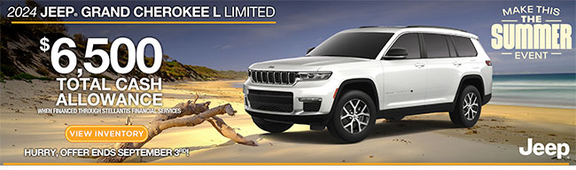 offer on Jeep Grand Cherokee L