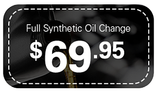 special pricing on full synthetic oil change