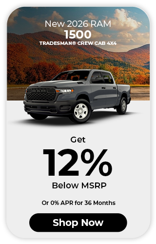 2026 RAM 1500 offer