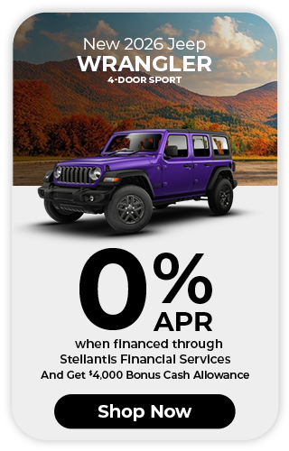 Jeep Wrangler offer