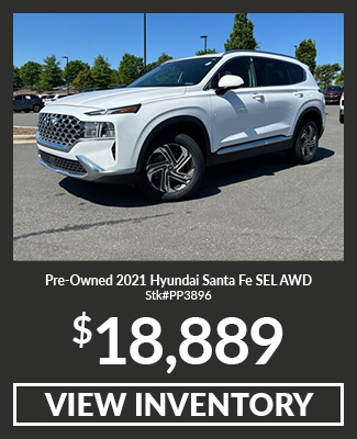 Pre-Owned 2021 Hyundai Santa Fe SEL AWD