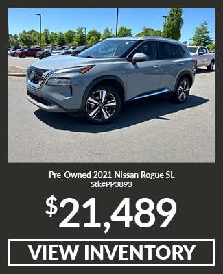 Pre-Owned 2021 Nissan Rogue SL