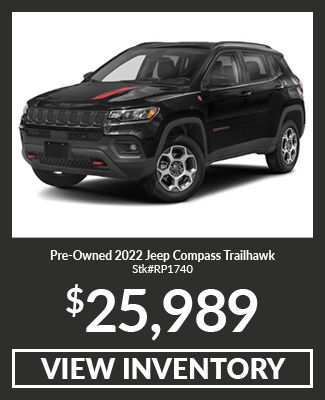 Pre-Owned 2022 Jeep Compass Trailhawk