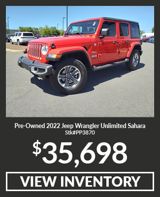 Pre-Owned 2022 Jeep Wrangler Unlimited Sahara