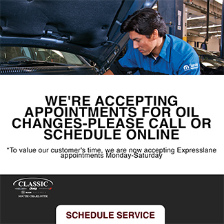 Were accepting appointments for oil changes- please call or schedule online