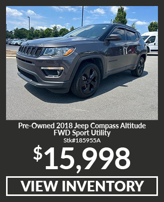 Pre-Owned 2018 Jeep Compass Altitude FWD Sport Utility