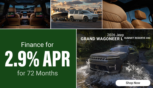 Grand Wagoneer offer