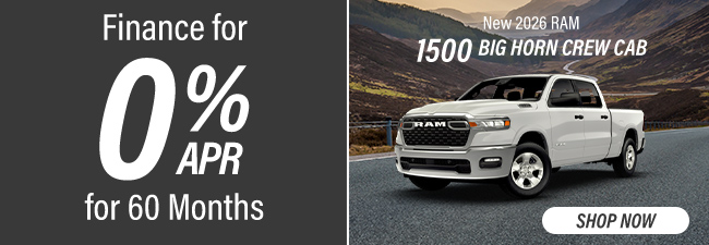 2026 Ram 1500 Big Horn Crew Cab offer