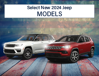 Select New Jeep Model line up