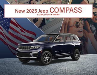 New 2025 Jeep Compass offer