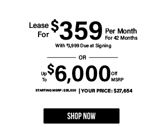 New 2025 Jeep Compass offer
