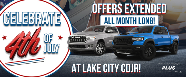 Take a summer vacation at Lake City CDJR