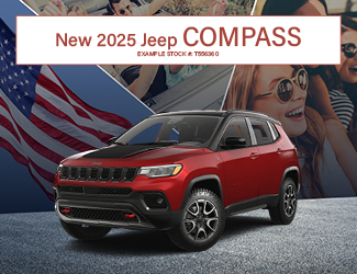 New 2025 Jeep Compass offer