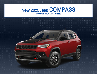 New 2025 Jeep Compass offer