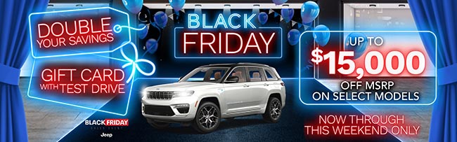 Black Friday sale at Lake City CDJR