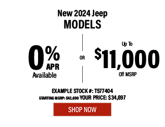 2024 Jeep  models