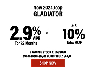 2024 Jeep Gladiator models