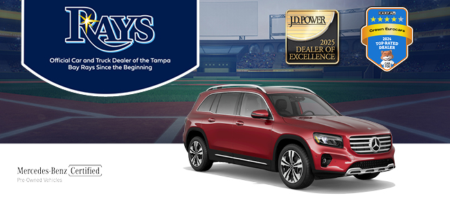 official car and truck dealer of the Rays
