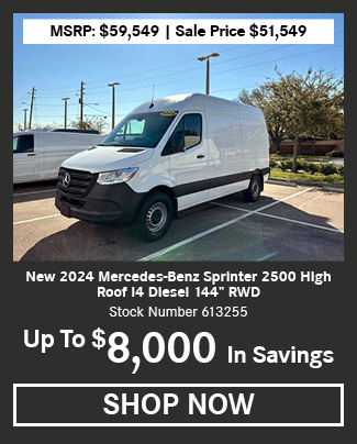 Mercedes-Benz Sprinter van offer