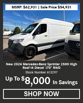 Mercedes-Benz Sprinter van offer