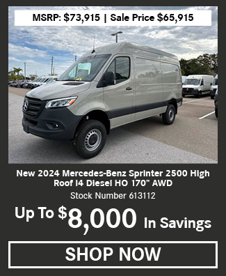 Mercedes-Benz Sprinter van offer