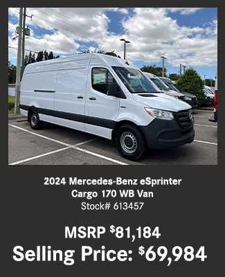 Mercedes-Benz Sprinter van offer