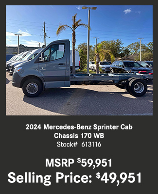 Mercedes-Benz Sprinter van offer
