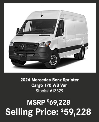 Mercedes-Benz Sprinter van offer