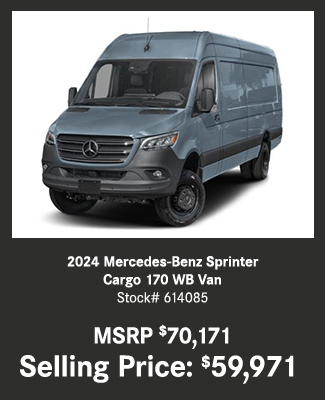 Mercedes-Benz Sprinter van offer
