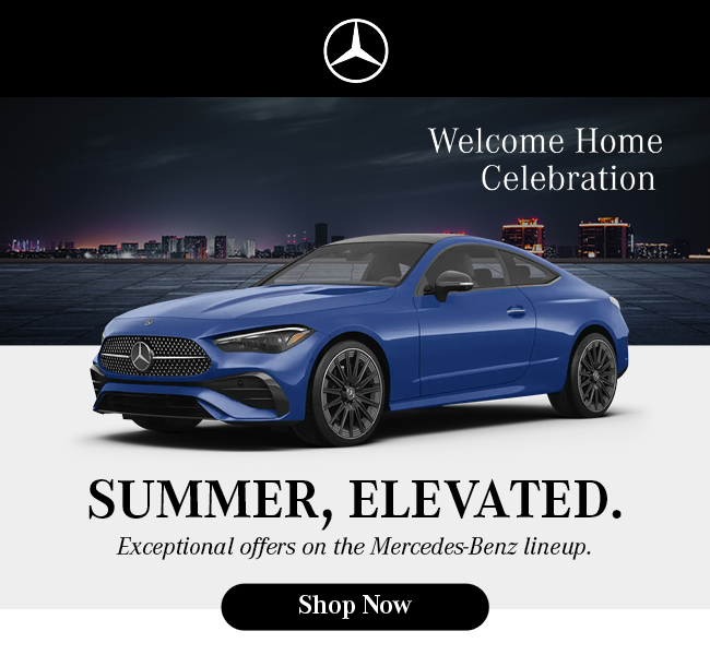 Summer, elevated with exceptional offers on the Mercedes-Benz lineup