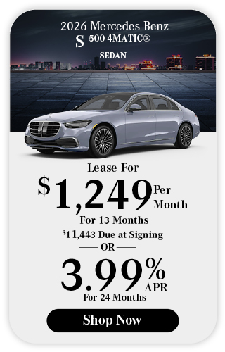 2026 Mercedes-Benz models offer