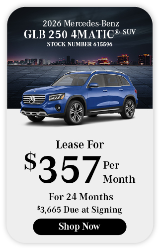 2026	Mercedes-Benz	GLB 250 4MATIC® offer