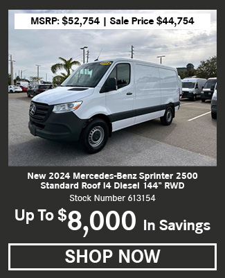 Mercedes-Benz Sprinter van offer